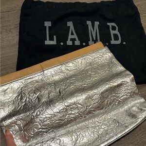 Lamb clutch/ipad case